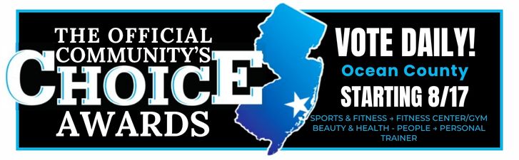 Vote for Pilates by the Bay for best fitness center/gym and Michele Toscano for best personal trainer in Ocean County NJ in community choice awards